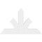 Ekena Millwork Richland Architectural Grade PVC Gable Bracket, 48"W x 30"H x 2"D x 6"F, 15/12 Pitch GBP048X30X0206RIC00 - alternate 4